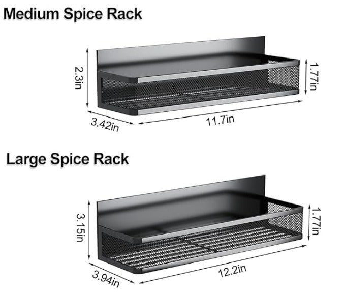 Magnetic Refrigerator Spice Rack