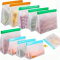 Reusable Silicone Food Storage Bags — 3-Piece Set
