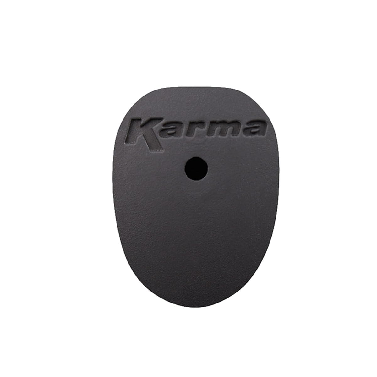 Karma Velour Standard Putter Grip, Black with White Logo
