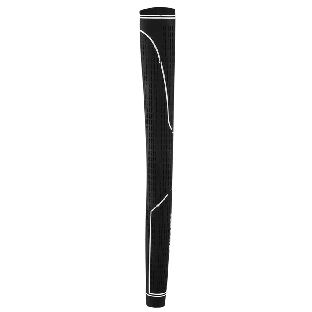 Karma Velour Standard Putter Grip, Black with White Logo