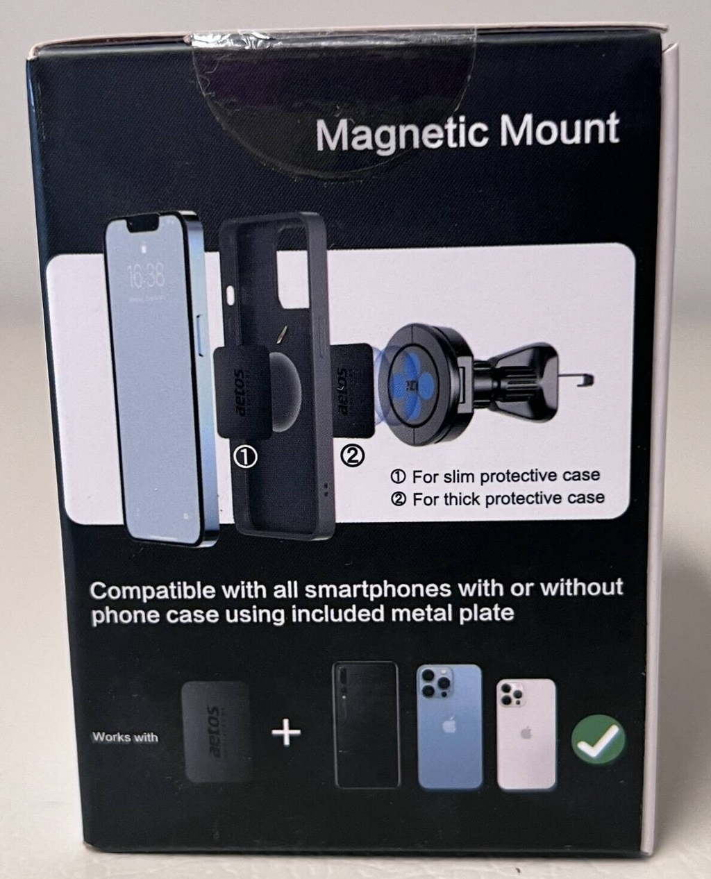 Aetos 3 in 1 Air Vent Cell Phone Mount, MagSafe Compatible