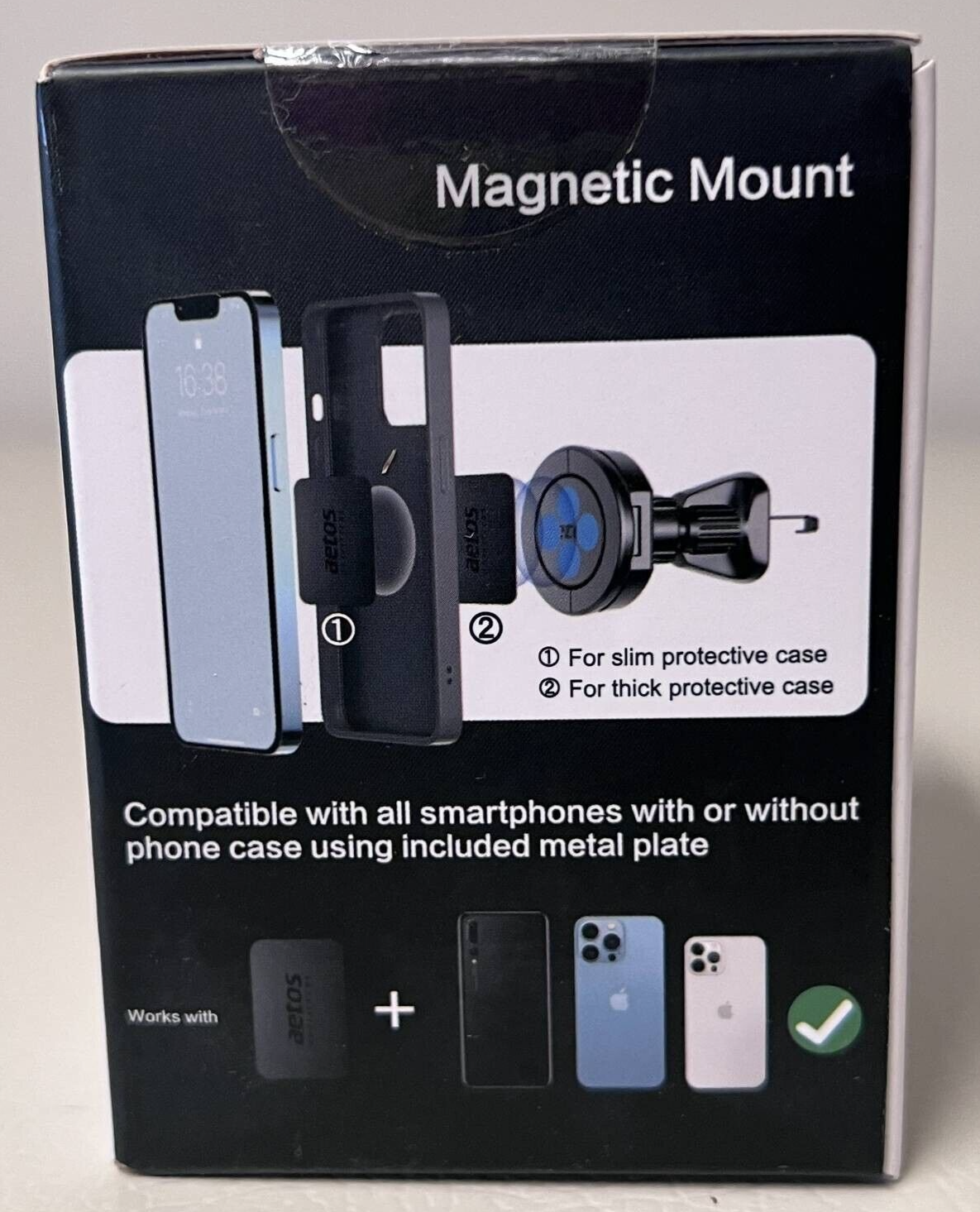 Aetos 3 in 1 Air Vent Cell Phone Mount, MagSafe Compatible