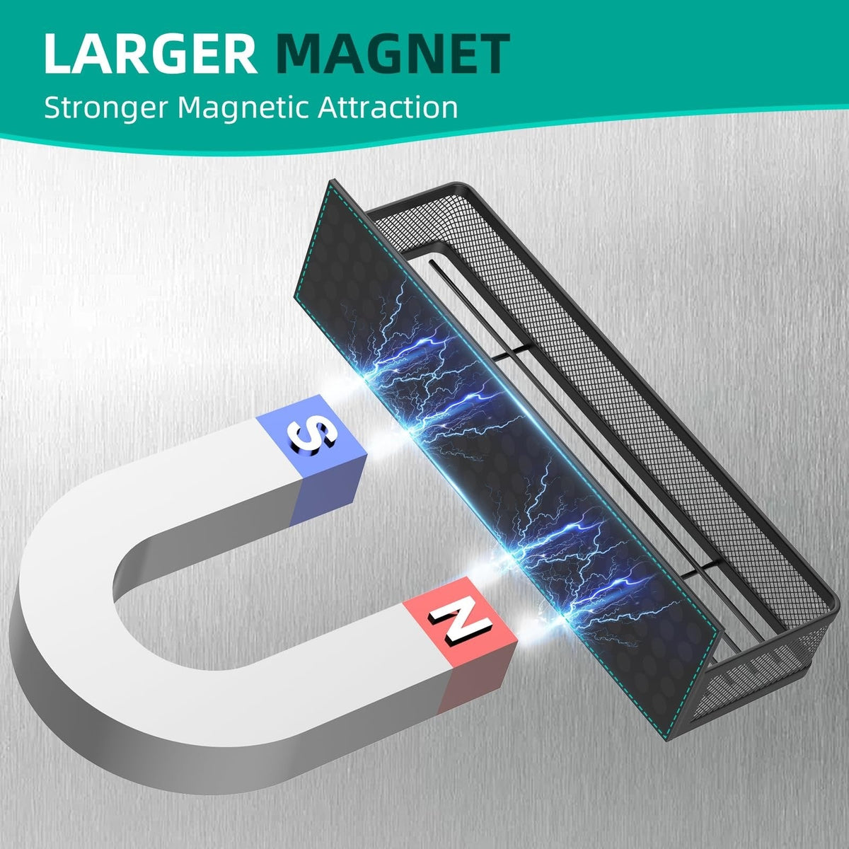 Magnetic Refrigerator Spice Rack
