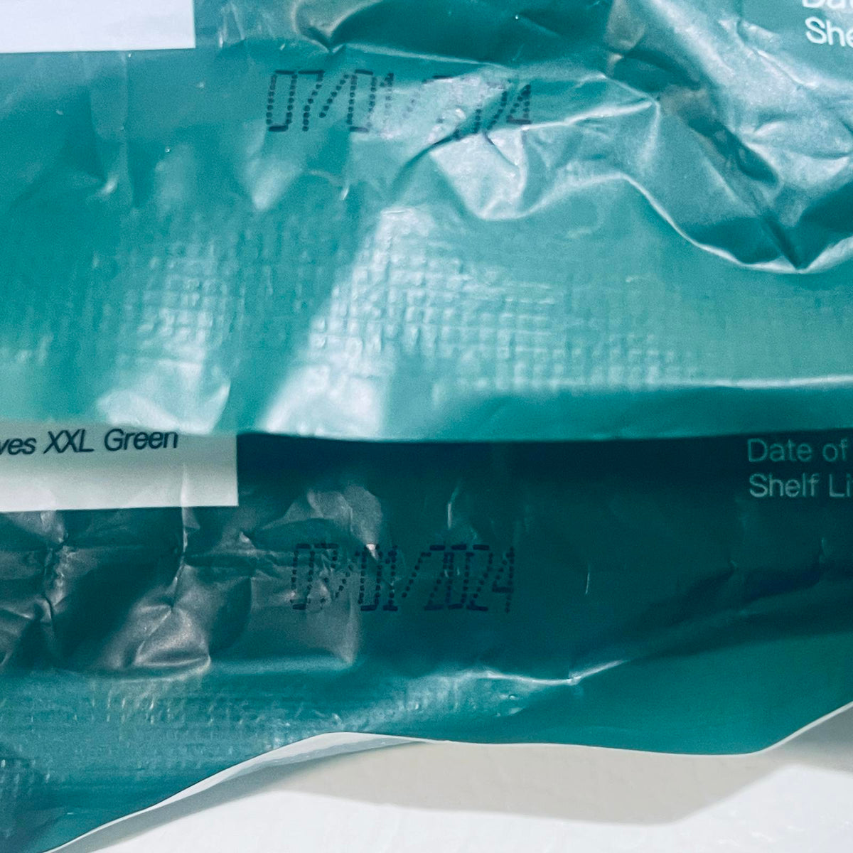 LANON V146 18 in Nitrile Chemical Resistant Gloves, XXL, 2 Pack