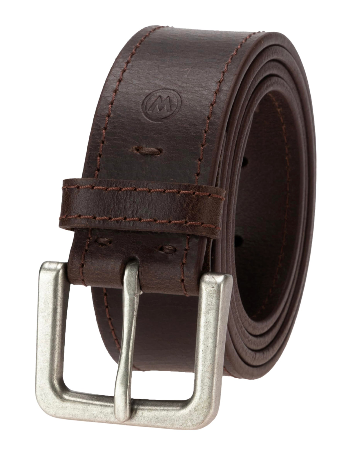 Wrangler Men's Leather Casual Dress Belt for Jeans, Brown, 36