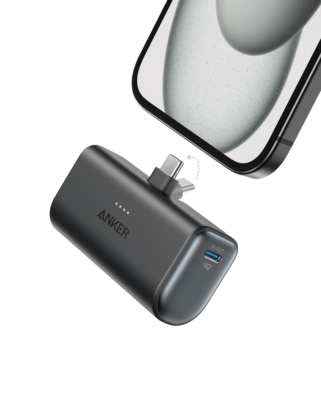 Anker Nano 5,000mAh Power Bank – 22.5W, Built-In USB-C