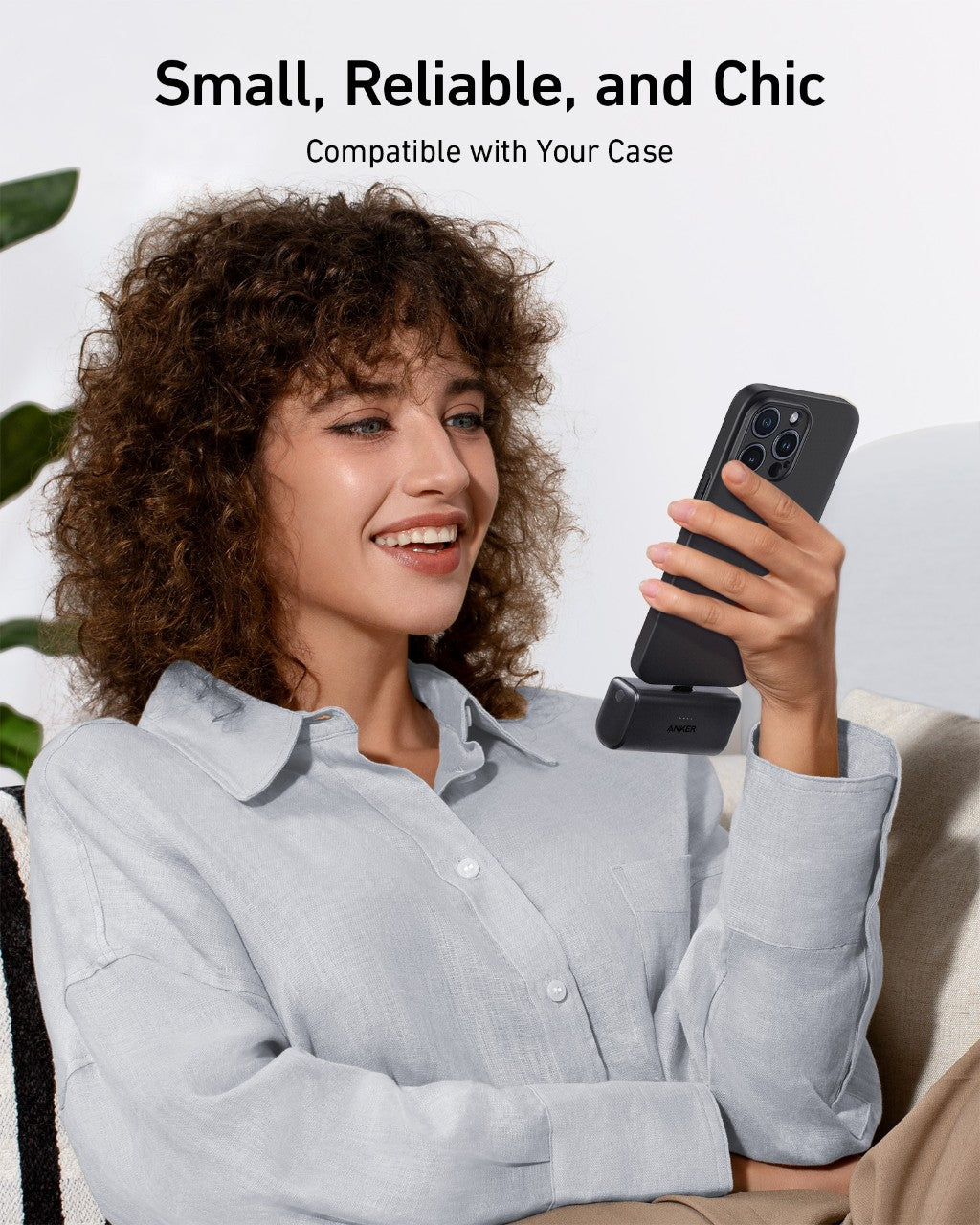 Anker Nano 5,000mAh Power Bank – 22.5W, Built-In USB-C