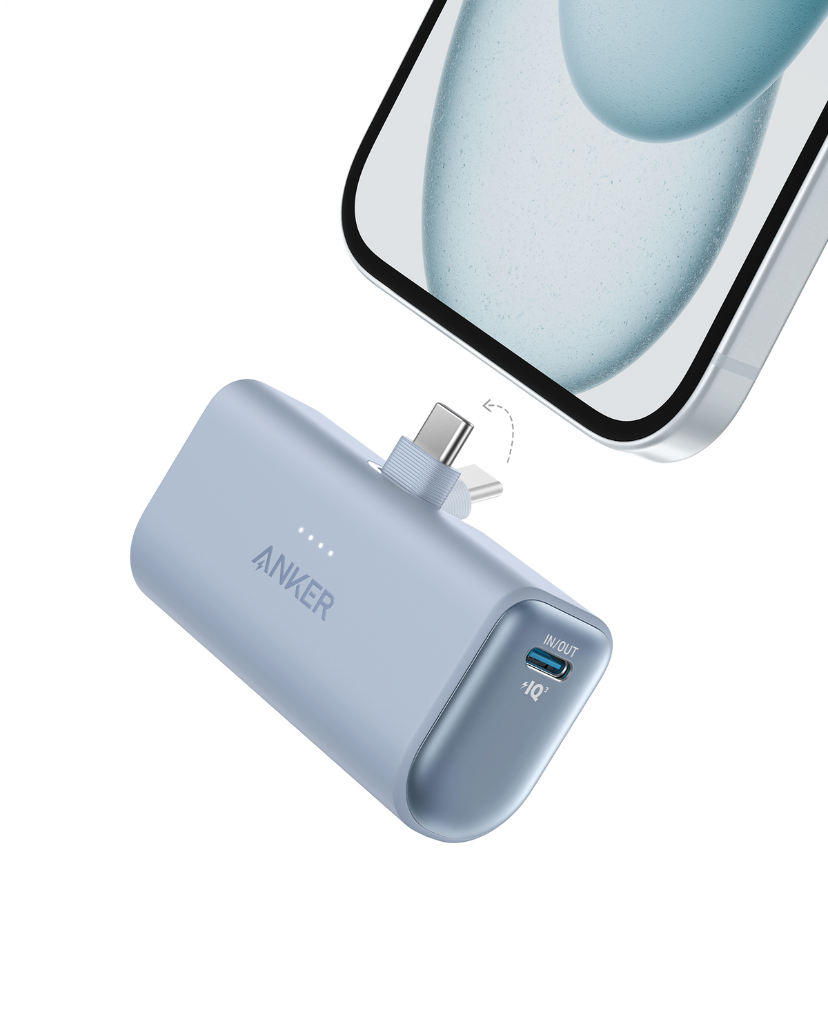 Anker Nano 5,000mAh Power Bank – 22.5W, Built-In USB-C