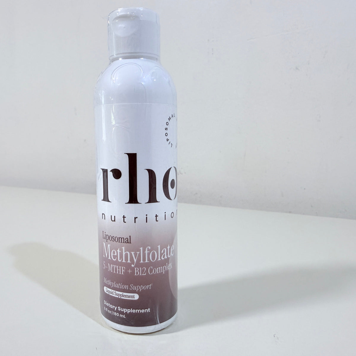 Rho Nutrition Liposomal Methylfolate + B12, 6 fl oz, BB 02/2028