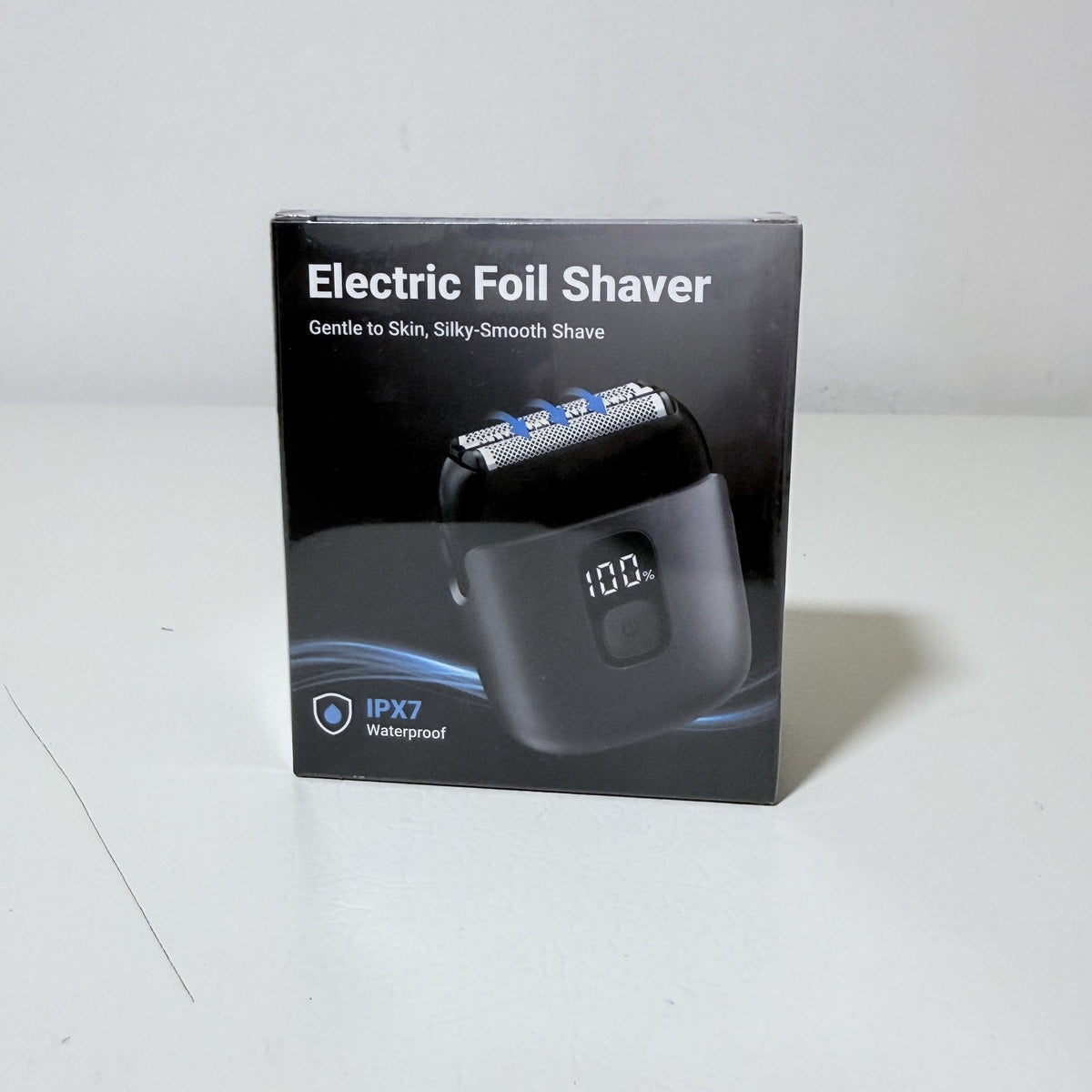 Electric Foil Shaver, Rechargeable, IPX7 Waterproof, Gray