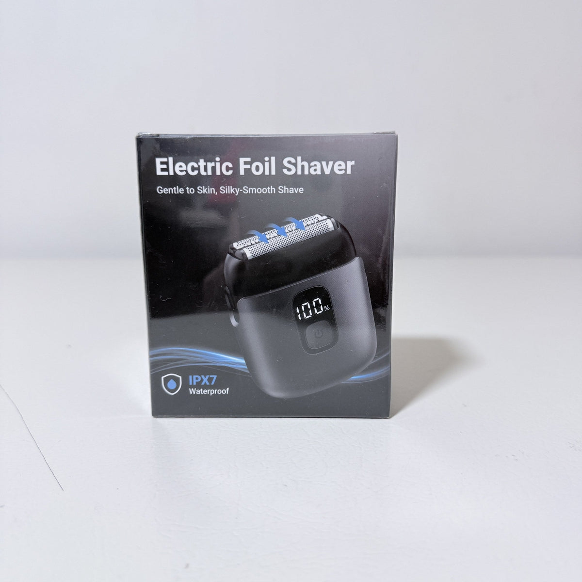 Electric Foil Shaver, Rechargeable, IPX7 Waterproof, Gray