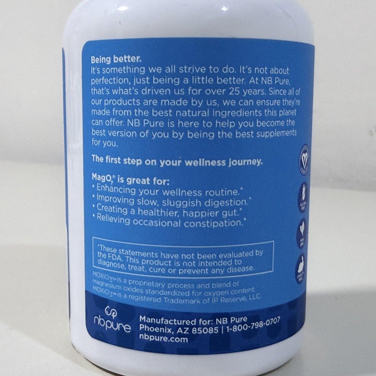 NB Pure MagO7, 90 Capsules, Exp 08/2028