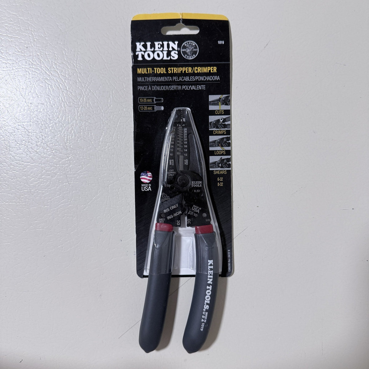 Klein Tools 1019 Klein-Kurve Multi-Tool Wire Stripper Crimper