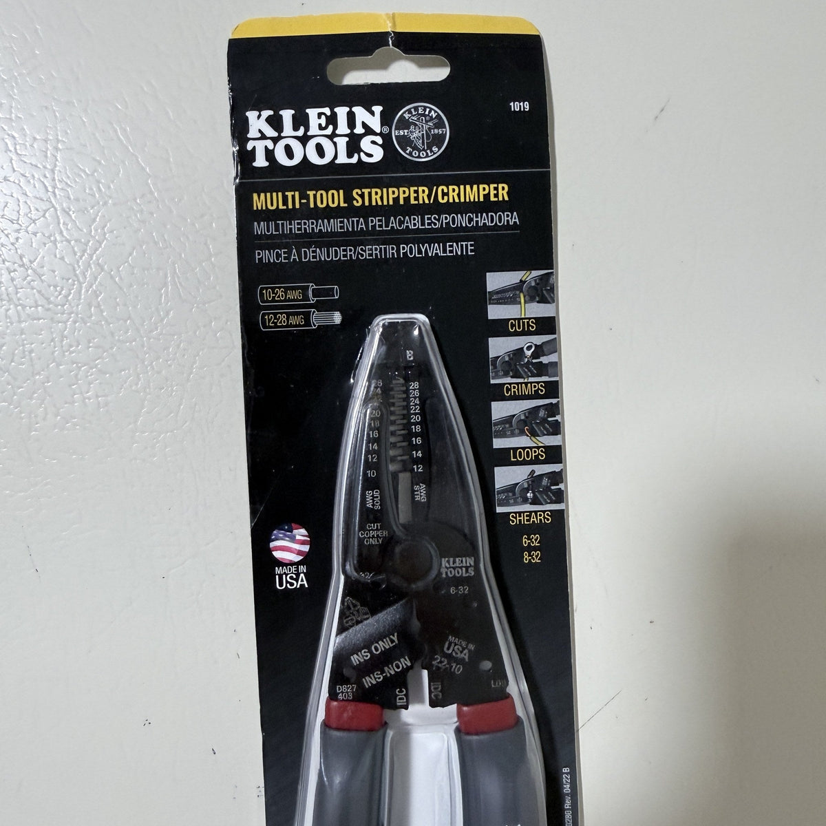 Klein Tools 1019 Klein-Kurve Multi-Tool Wire Stripper Crimper