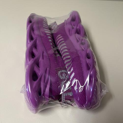 Men's Slip On Breathable Walking Shoes, Lightweight, US 8, Purple