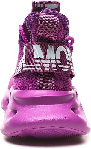 Men's Slip On Breathable Walking Shoes, Lightweight, US 8, Purple