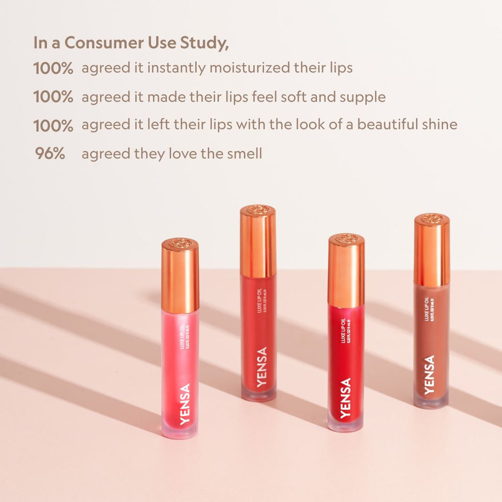 YENSA Luxe Lip Nourishing Oil – Hyaluronic Acid + Vitamin E