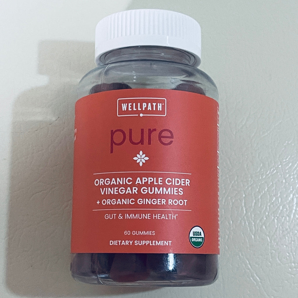 WellPath Organic Apple Cider Vinegar Gummies, 60 Ct, EXP 09/2027