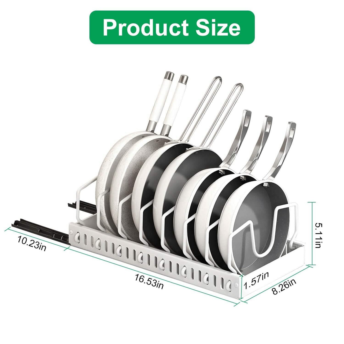Pull-Out Pots & Pans Organizer