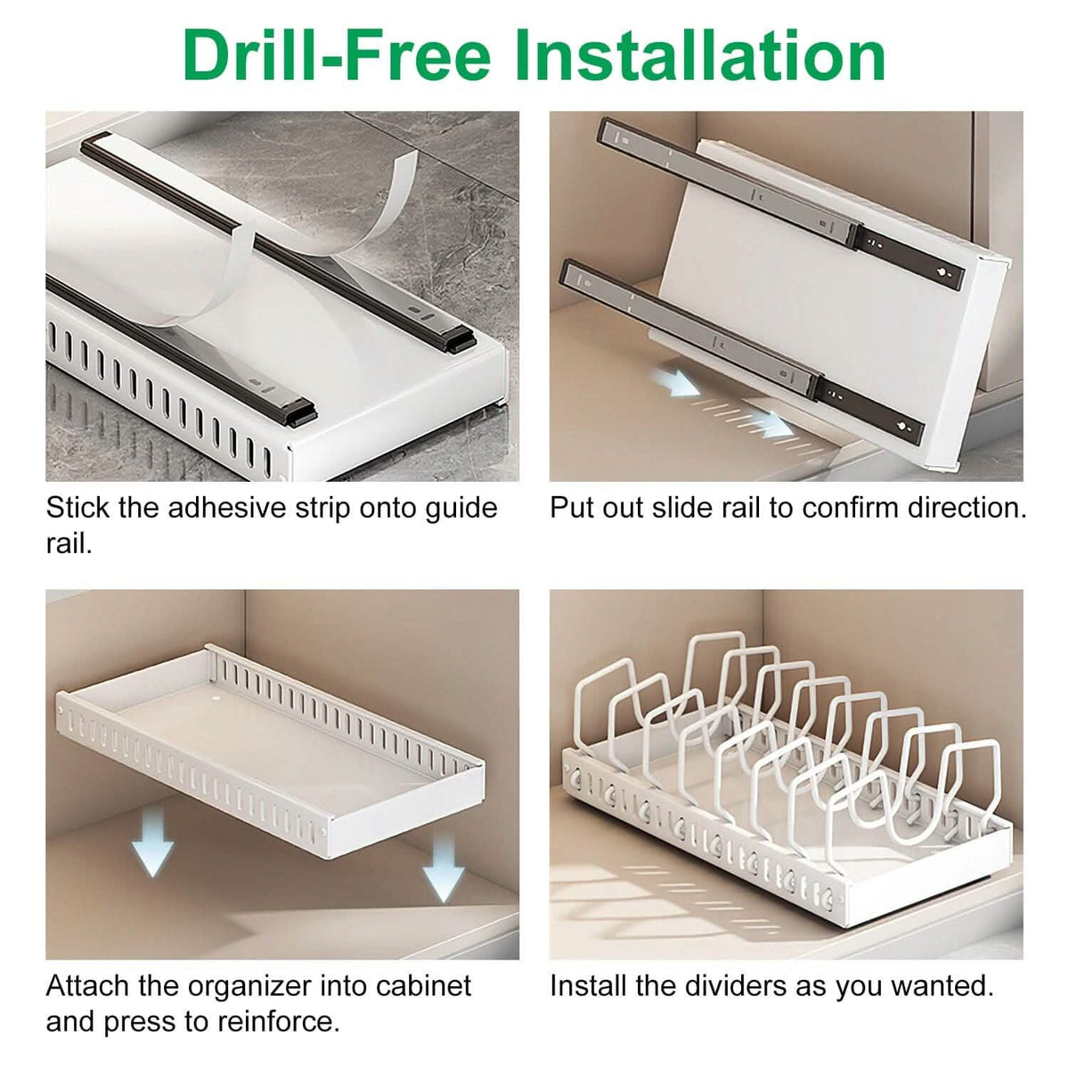 Pull-Out Pots & Pans Organizer