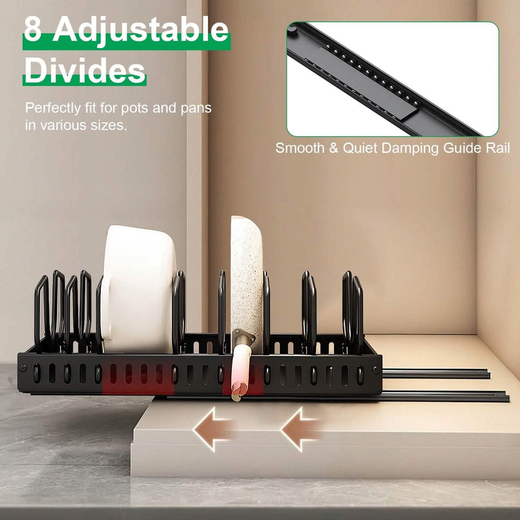 Pull-Out Pots & Pans Organizer
